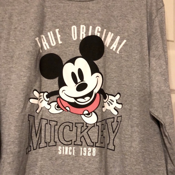 Disney Mickey Mouse Long Sleeve Tshirt.  New Without Tags - Picture 2 of 5